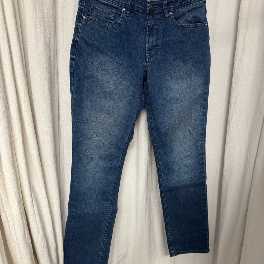 Buffalo David Bitton Men's Straight Jeans - Dark Blue